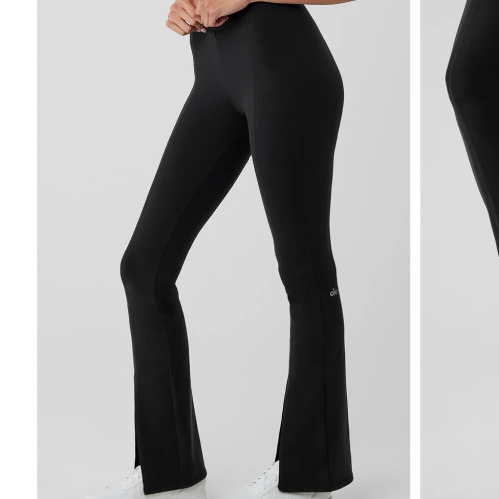 Airbrush High-Waist Flutter Legging Black Size S